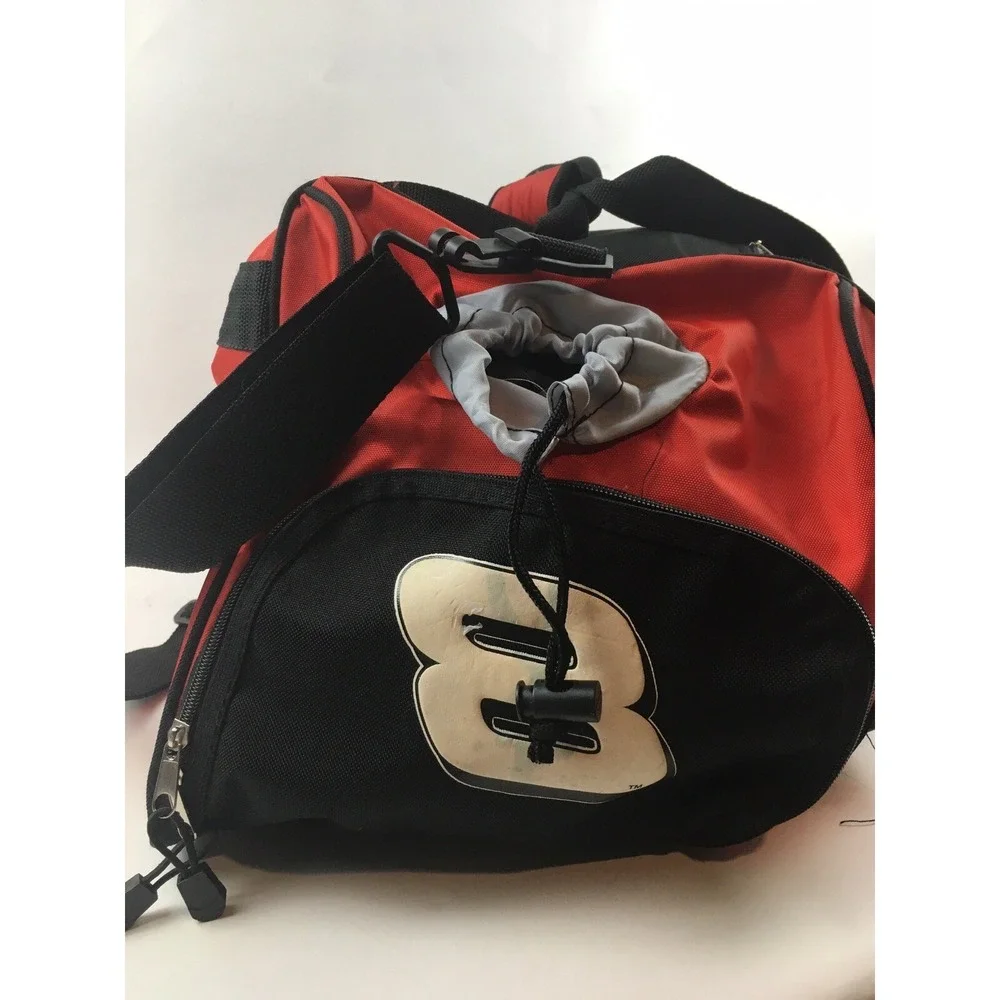 NASCAR Bag Dale Earnhardt Jr. # 8 Zippered Carry Tote Shopper Duffel Gym Racing